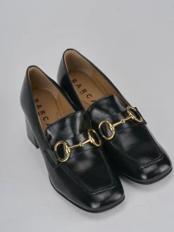 Hot Mocassini tacco 5cm vernice Donna Mocassini