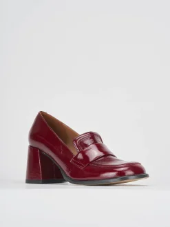 Sale Mocassini tacco 8cm vernice bordo' Donna Mocassini