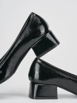 Mocassini tacco 3cm vernice Donna Mocassini