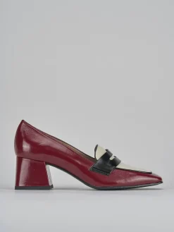 Online Mocassini tacco 6cm vernice bordo' Donna Mocassini