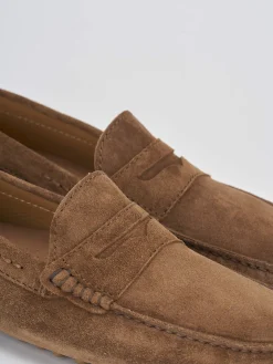 Clearance Mocassino camoscio Uomo Mocassini