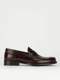Discount Mocassino tacco 2 cm bordo' pelle Uomo Mocassini