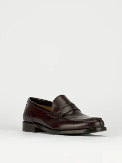 Discount Mocassino tacco 2 cm bordo' pelle Uomo Mocassini