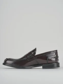 Sale Mocassino tacco 2 cm bordo' pelle Uomo Mocassini