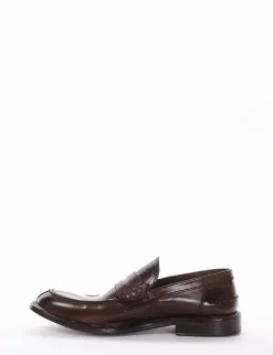 Outlet mocassino tacco 2 cm cuoio Uomo Mocassini