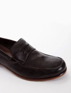 Clearance mocassino tacco 2 cm testa Uomo Mocassini