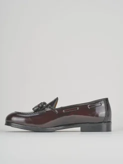 Online Mocassino tacco 1cm bordo' pelle Donna Mocassini