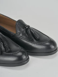 Hot Mocassino tacco 1cm pelle Donna Mocassini