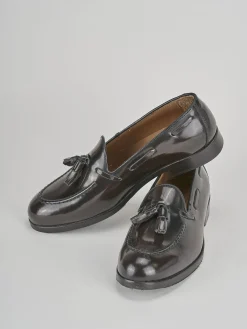 Discount Mocassino tacco 1cm testa pelle Donna Mocassini