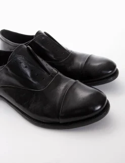 Online No lace puntale liscia calif Uomo Stringate