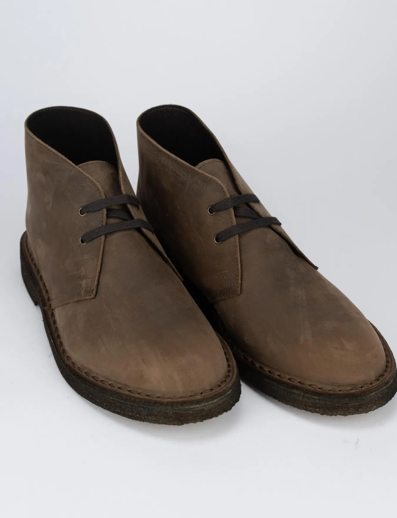 Sale Polacchino tacco 2 cm testa pelle Uomo Stivaletti