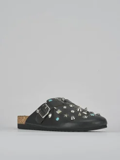 Outlet Sabot pelle Donna Sabot