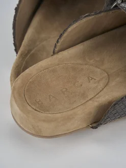 Hot Sabot pelle testa Donna Sabot