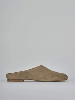 Best Sabot tacco 1cm camoscio Donna Sabot