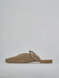 Best Sabot tacco 1cm camoscio Donna Sabot