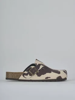 Online Sabot tacco 1cm cavallino testa Donna Sabot