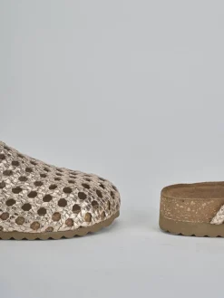 Hot Sabot tacco 1cm laminato Donna Sabot