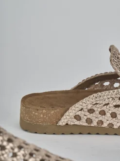 Hot Sabot tacco 1cm laminato Donna Sabot