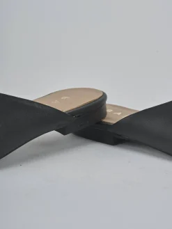 Hot Sabot tacco 1cm pelle Donna Sabot