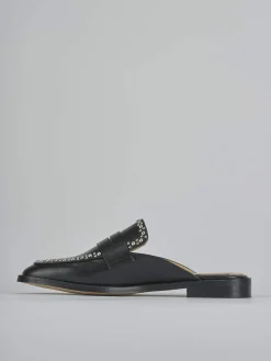 Online Sabot tacco 2cm pelle Donna Sabot