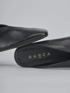 Discount Sabot tacco 1cm pelle Donna Sabot