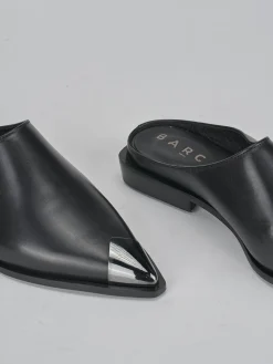 Sabot tacco 1cm pelle Donna Sabot