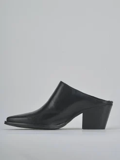 Online Sabot tacco 6cm pelle Donna Sabot