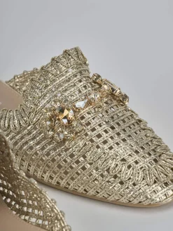 Outlet Sabot tacco 1cm pelle Donna Sabot