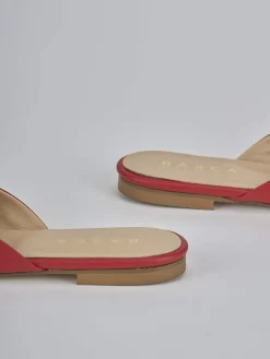 New Sabot tacco 1cm pelle Donna Sabot