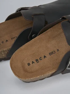 Sale Sabot tacco 1cm pelle testa Donna Sabot