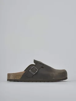 Outlet Sabot tacco 1cm pelle Donna Sabot