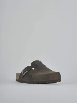 Outlet Sabot tacco 1cm pelle Donna Sabot