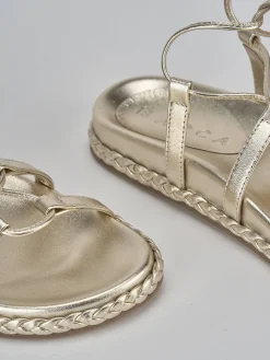 Sandali pelle Donna Sandali Tacco Basso