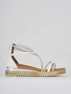 Best Sandali tacco 4 cm pelle Donna Sandali Zeppa