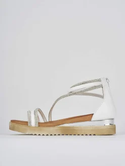 Best Sandali tacco 4 cm pelle Donna Sandali Zeppa