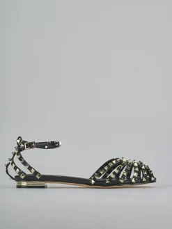 Clearance Sandali tacco 1cm camoscio sostenible Donna Sandali Tacco Basso