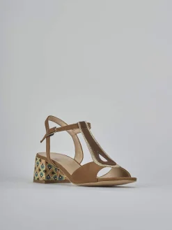 Online Sandali tacco 5cm camoscio Donna Sandali Tacco Alto