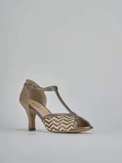 Sale Sandali tacco 7cm camoscio Donna Sandali Tacco Alto