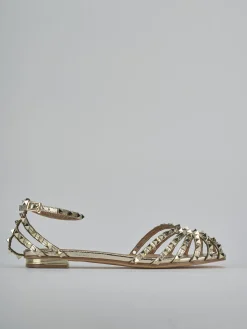 Sale Sandali tacco 1cm camoscio sostenible Donna Sandali Tacco Basso