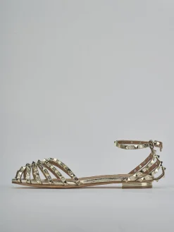 Sale Sandali tacco 1cm camoscio sostenible Donna Sandali Tacco Basso