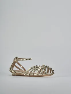 Sale Sandali tacco 1cm camoscio sostenible Donna Sandali Tacco Basso