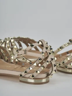 Sale Sandali tacco 1cm camoscio sostenible Donna Sandali Tacco Basso