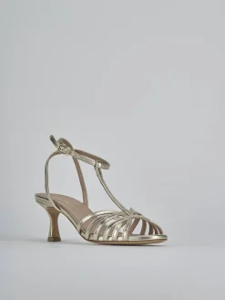 Sale Sandali tacco 5cm laminato Donna Sandali Tacco Alto