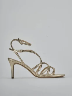 Sandali tacco 8cm laminato Donna Sandali Tacco Alto