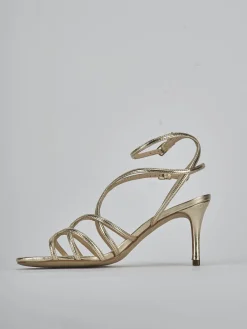 Sandali tacco 8cm laminato Donna Sandali Tacco Alto