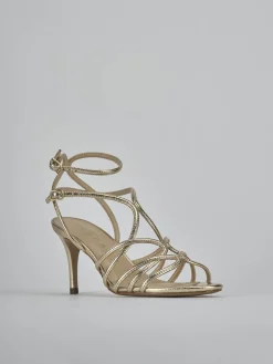 Sandali tacco 8cm laminato Donna Sandali Tacco Alto