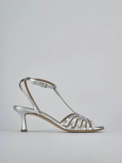 Online Sandali tacco 5cm laminato Donna Sandali Tacco Alto