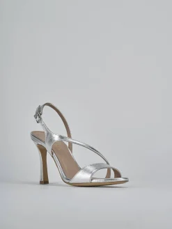 Hot Sandali tacco 9cm laminato Donna Sandali Tacco Alto