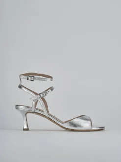 Clearance Sandali tacco 5cm laminato Donna Sandali Tacco Alto