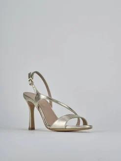 Outlet Sandali tacco 9cm laminato Donna Sandali Tacco Alto